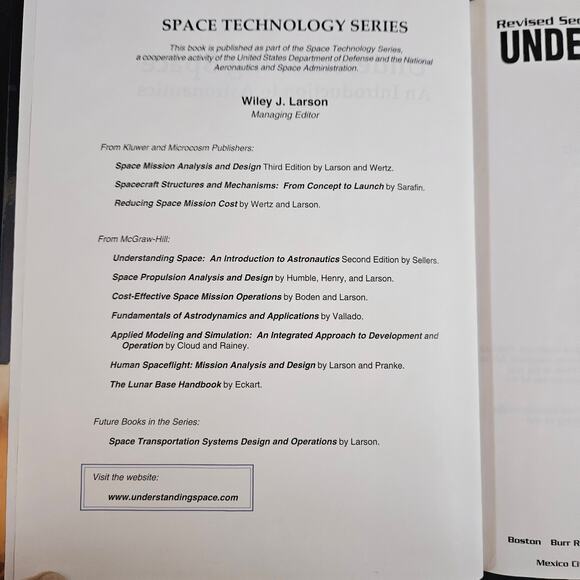Understanding Space & Astronautics by Jerry Jon Sellers Revised Second Edition - Picture 4 of 9